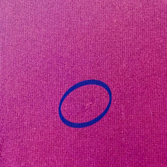 Burberry Brit 100% Cashmere Purple Wine Cardigan Sweater Women's XS - Picture 8 of 11